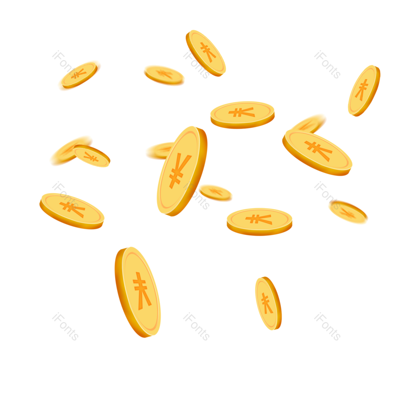 金融图片,卡通元素,金币PNG,钱币免抠素材